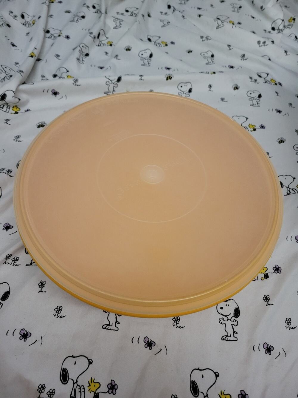 Vintage Tupperware bowl 274-1 Fix N Mix PUMPKIN w/ lid Large